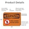 Signmission Pool Closed Do Not Enter OSHA Warning Sign, Plastic, 14in W x 10in L, 2PK OS-2PACK-WS-P-1014-L-12772 - alternate 3